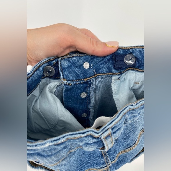 Zara kids denim addict button fly skinny jeans 10 - Picture 4 of 7